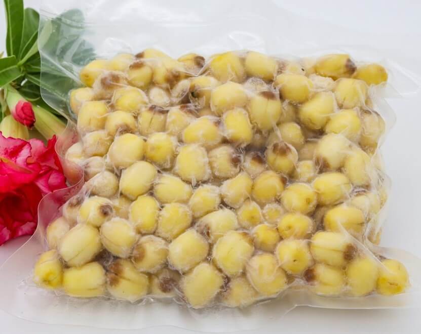 Hạt Sen Tươi 6 đông đá hạt sen tươi